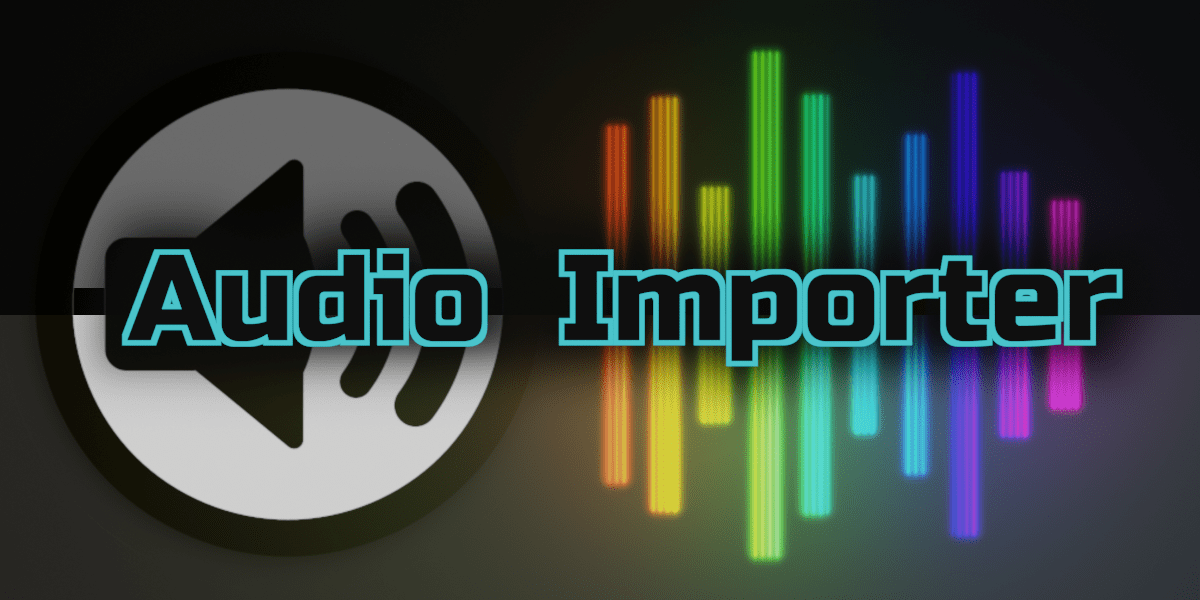 Audio Importer Blender